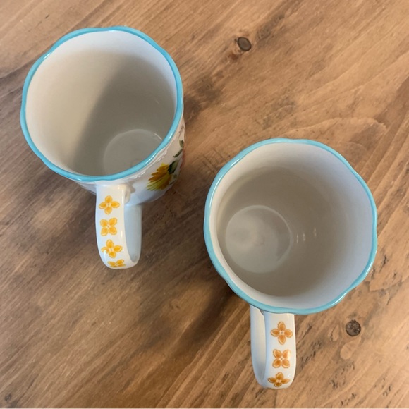 The Pioneer Woman Floral Blooming Bouquet Set of 2 Coffee Mugs Cups 18oz Ceramic - Picture 6 of 11